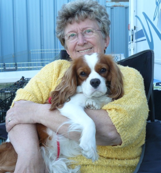 Jake with Fay Oatway.