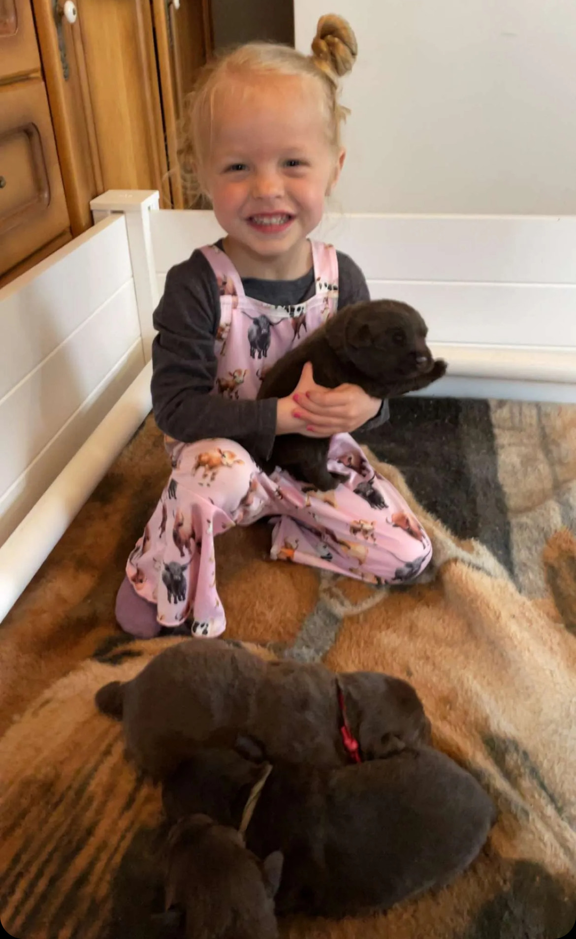 Georgia with Pup